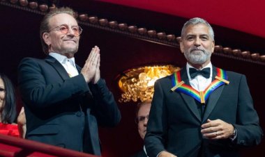 Clooney, U2 among honorees at glitzy Washington gala