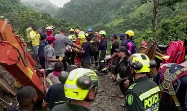 At least 34 killed in Colombia landslide