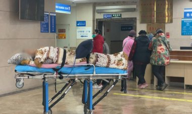 Elderly Covid patients fill hospital wards in China's major cities