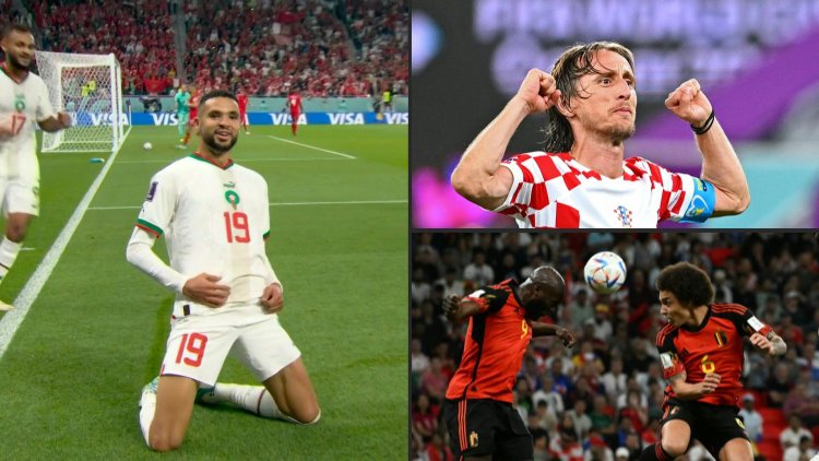 Belgium crash out of World Cup after Croatia draw