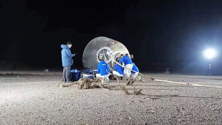 China's Shenzhou-14 astronauts land safely at landing site in Inner Mongolia