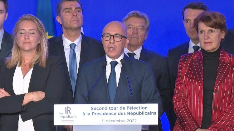 France's conservatives elect new leader