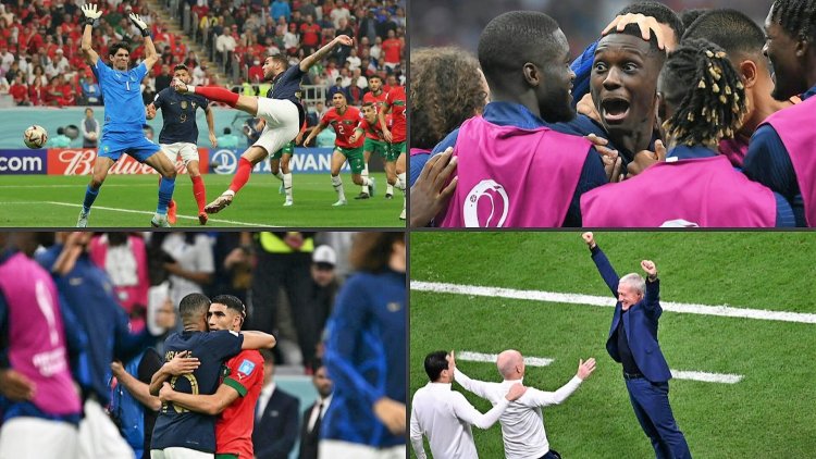 France ends Morocco's World Cup dream