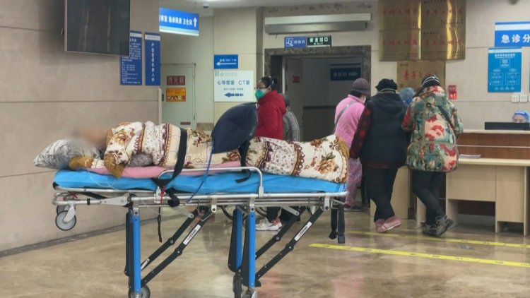 Elderly Covid patients fill hospital wards in China's major cities