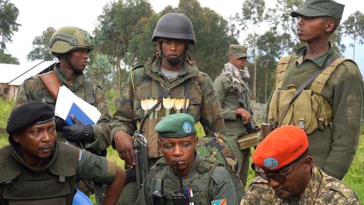 DR Congo rebels meet regional force to hand over strategic town