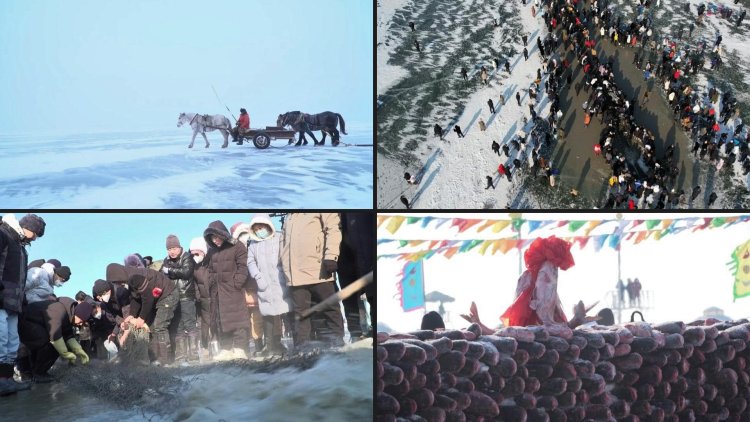 Ice fishing tradition remains alive for centuries in Northeast China