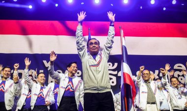 Thai PM launches re-election bid