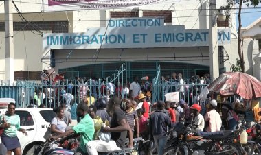 Haitians flock for passports to reach US under new program