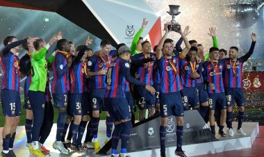 Barcelona champions Spanish Super Cup