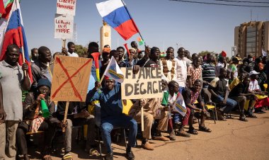 Anti-French protesters rally in Burkina Faso