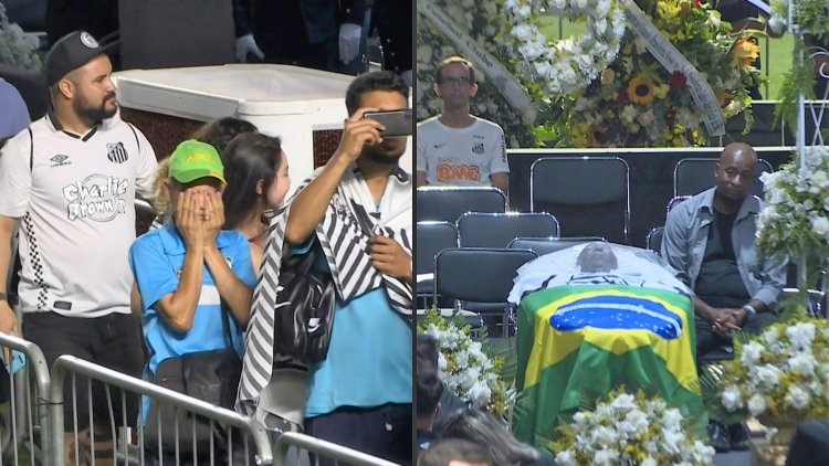 Brazil says final farewell to 'King' Pele