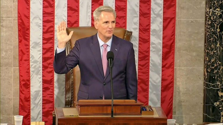 McCarthy named US House speaker