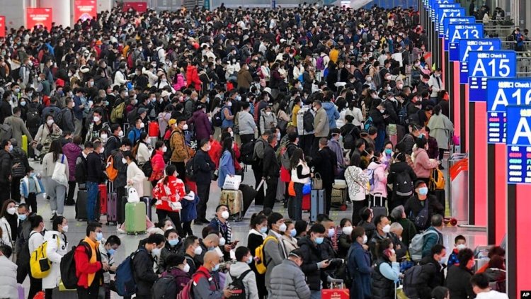 Chinese travellers in first Lunar New Year without Covid restrictions