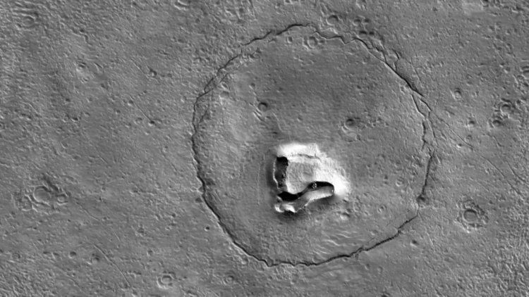 Scientists publish images of 'teddy bear' markings on Mars