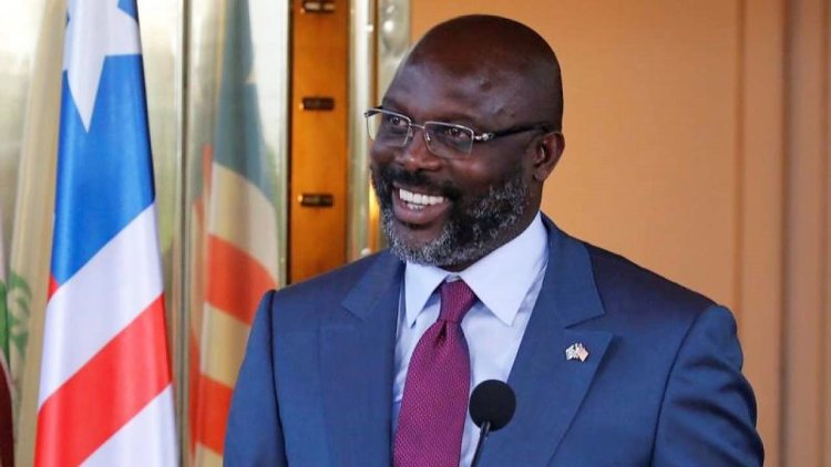 Liberian President George Weah to seek re-election