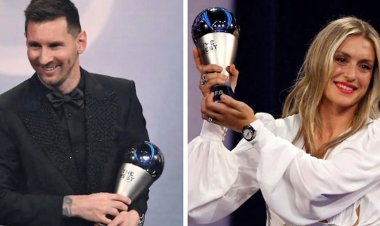 Messi beats Mbappe to FIFA Best prize