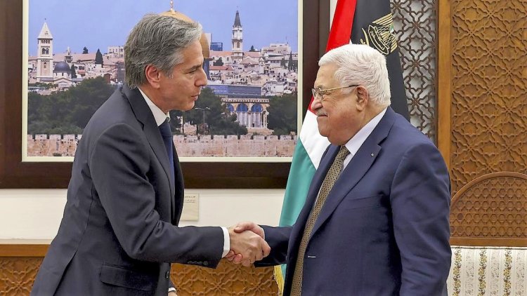 Blinken meets Palestinian leaders in bid to restore calm