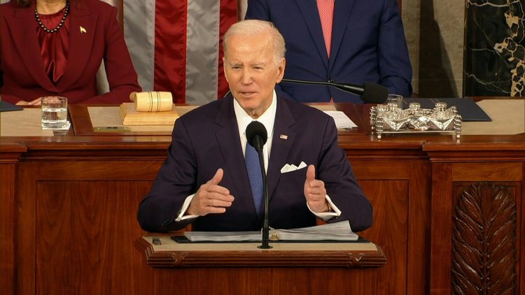 Biden urges US blue-collar resurgence in feisty Congress speech