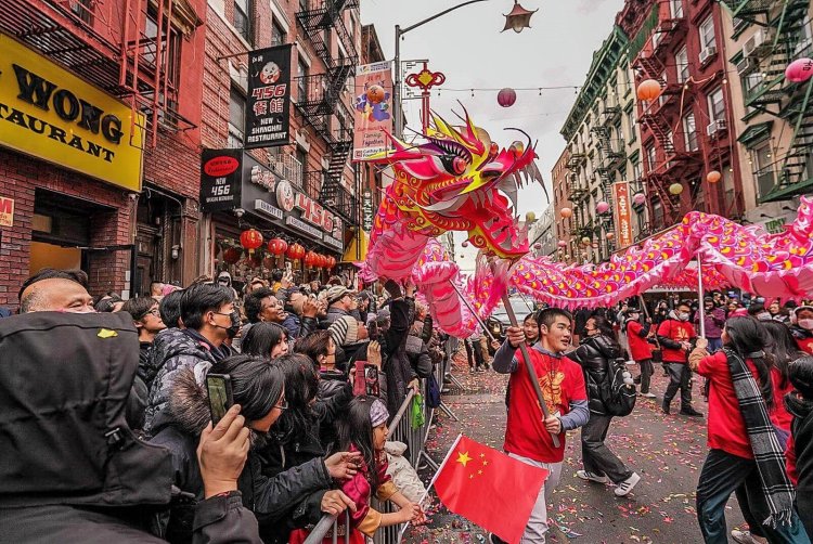 New-Yorkers celebrate the year of the rabbit at Chinatown's Lunar New Year Parade