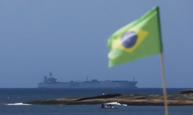 Iranian military ship Iris Makran off Rio de Janeiro's coast