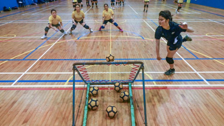 Singapore masters 'forbidden zone' to rule tchoukball
