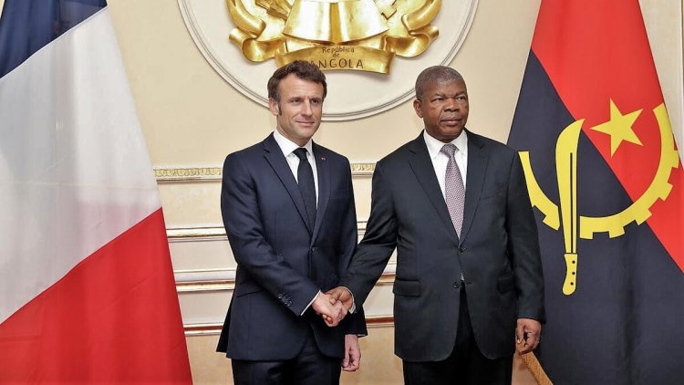 France's Macron pushes economic ties in Angola