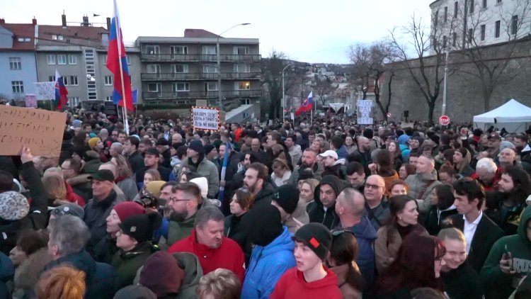 Slovak Protest Over Criminal Code Reforms