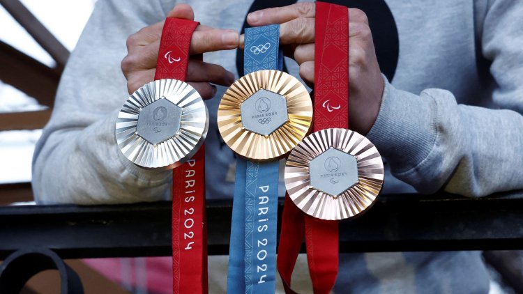 Paris Olympics Medals Feature Eiffel Iron
