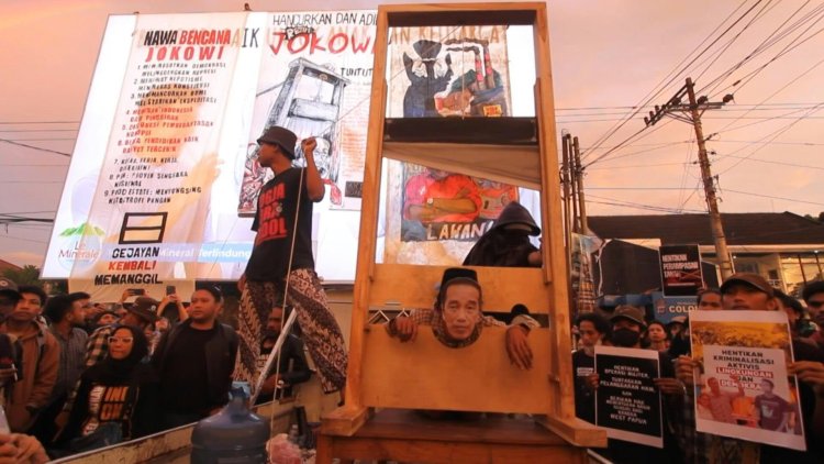 Indonesian Students Protest Election Interference