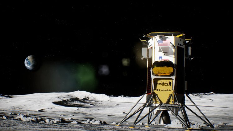 Private U.S. spaceship takes off for the Moon