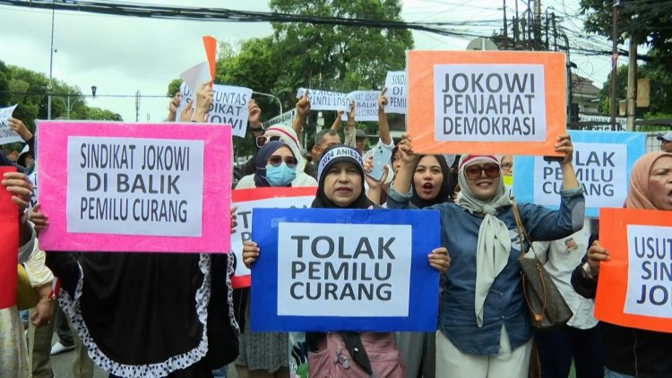 Election Protests in Indonesia