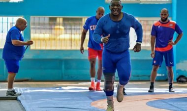 Cuban Wrestler Eyes Fifth Olympic Gold