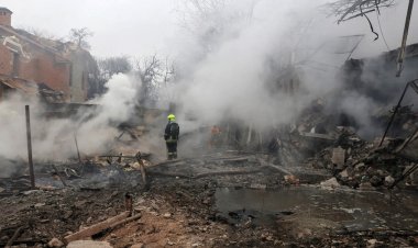 Kyiv Under Missile Attack