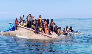 Rohingya Rescued at Sea