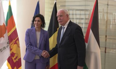 Belgian Foreign Minister meets with Palestinian officials