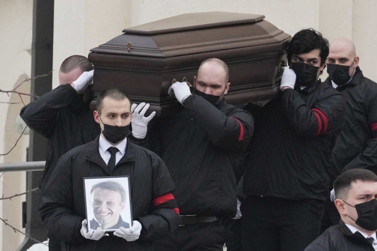 Alexei Navalny Laid to Rest