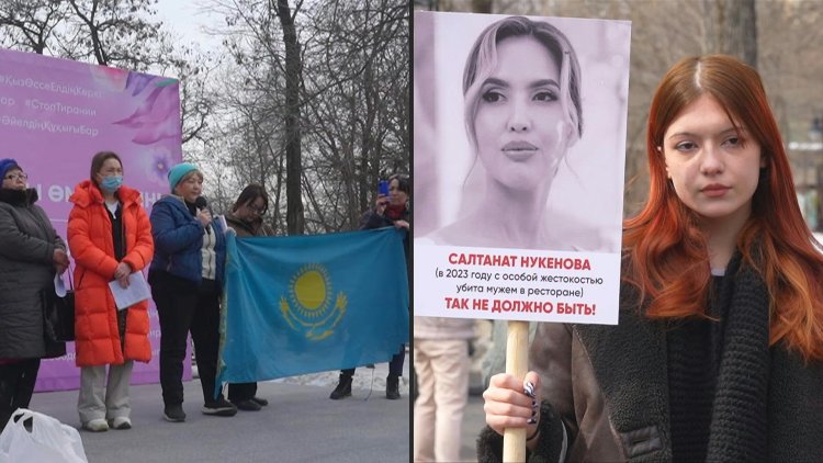 Almaty Women's Rally Sparks Feminist Counter-Protest