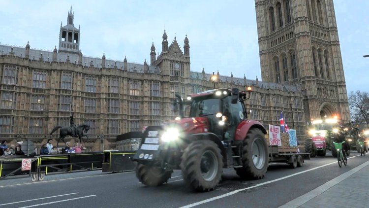 UK Farmers Protest Post-Brexit Trade