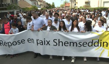 Tribute March for Slain Teen in Viry-Chatillon