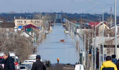 Flooding Crisis Hits Northern Kazakhstan