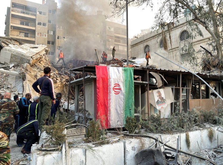 Iranian Consulate in Damascus Attacked