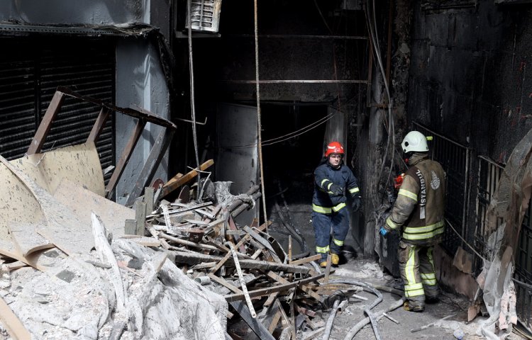 Istanbul Building Inferno