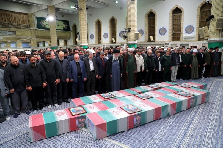 Funeral for IRGC Members Killed in Syria
