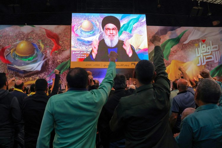 Hezbollah Leader Warns of Retaliation after Damascus Strike