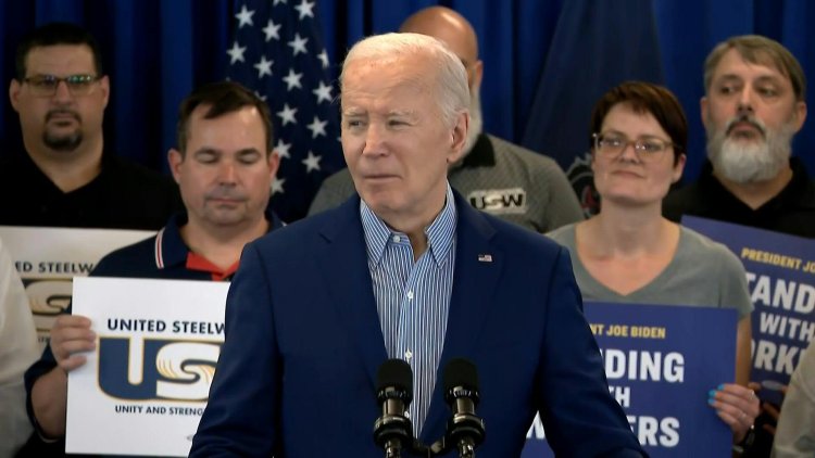 Biden Calls for Steel Tariff Hike