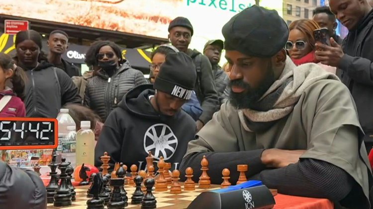 Chess Marathon: Nigerian Breaks World Record