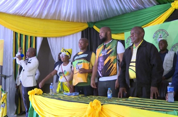 Ramaphosa Campaigns in KZN Province