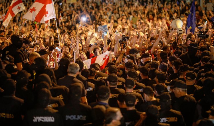 Mass Protests in Georgia Against Controversial Bill