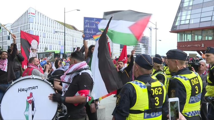 Protests Against Israel at Eurovision