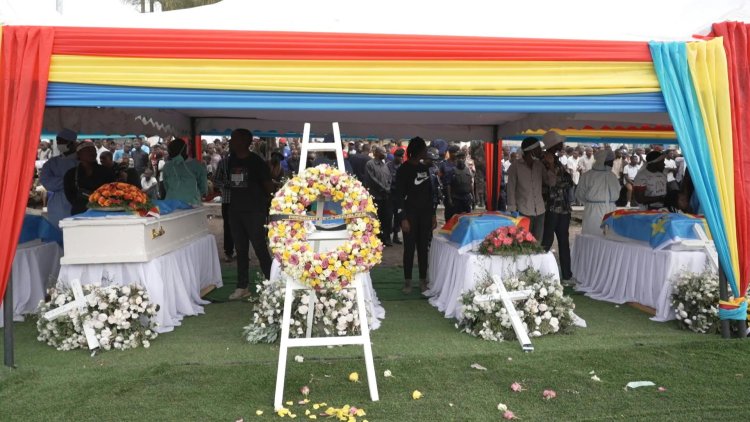 DR Congo Mourning Victims of Eastern DR Congo Attack